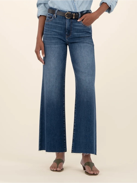 Kut from the Kloth Denim - Kut from the Kloth Meg Wide Leg Jeans, 4